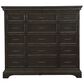 at HOME Caldwell Oversized 64inch x 69inch Master Chest in Caldwell Dark Brown with Black, , large