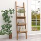 Maple and Jade 18" x 71" Wall Shelf in Natural Brown, , large