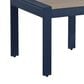 Ashley East Beach Rectangular End Table in Navy Blue and Driftwood, , large