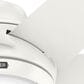 Hunter Sotto 52" Ceiling Fan with LED Lights in Fresh White, , large