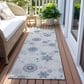 Dalyn Rug Company Wonderland WN31 2"3" x 7"6" Sky Indoor/Outdoor Runner, , large