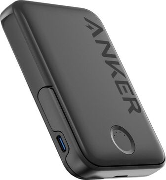 Anker 5000 mAh Wireless Power Bank with MagGo in Black, , large