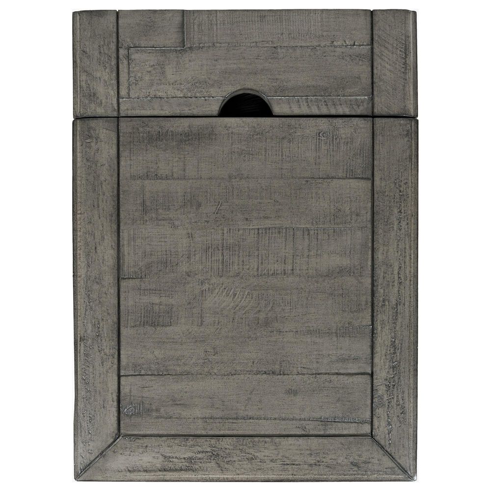 Waltham Rustic Shores Power Chairside Table in Charcoal, , large