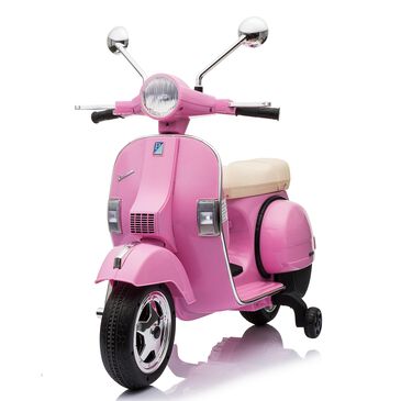 Best Ride On Cars Vespa Scooter Pink -12v, , large