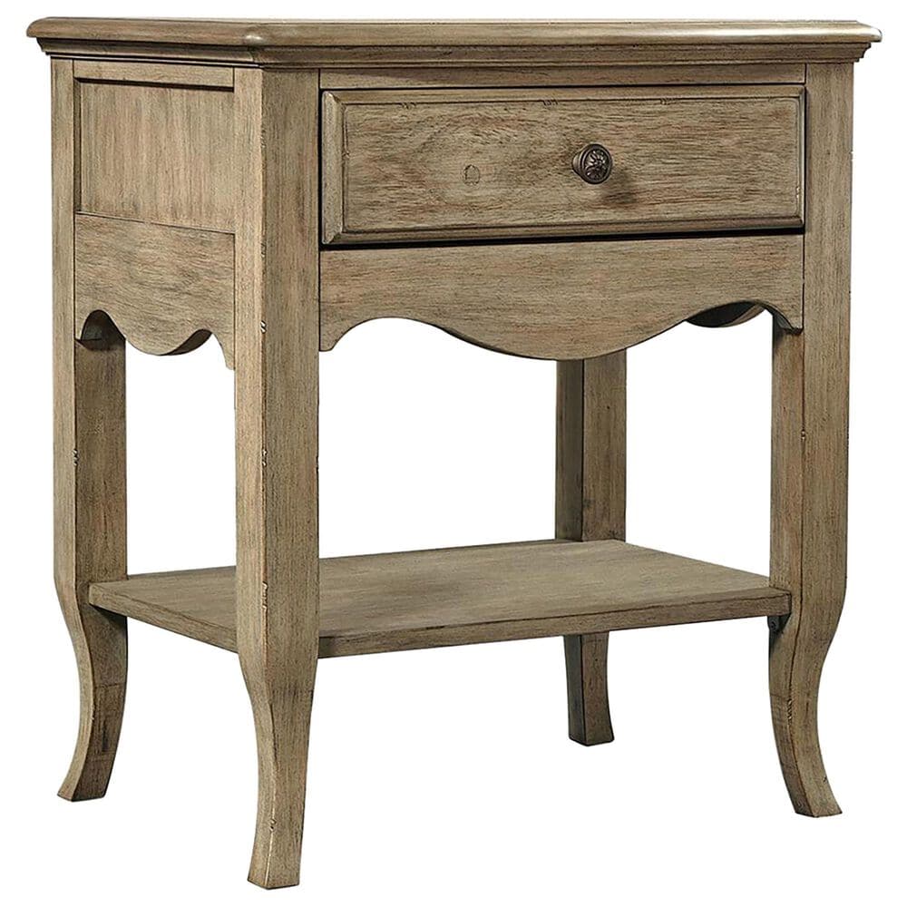 Riva Ridge Provence 4-Piece Full Platform Bedroom Set in Patine, , large