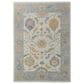 Feizy Karina 5"6" x 8"6" Ivory and Gray Area Rug, , large
