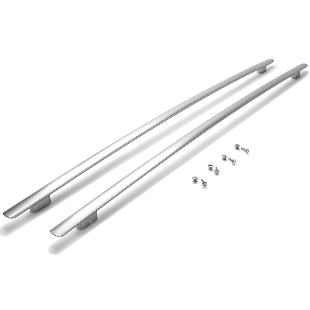 Whirlpool Side-by-Side Refrigerator Euro Evo/New Style Handle Kit in Stainless Steel, , large