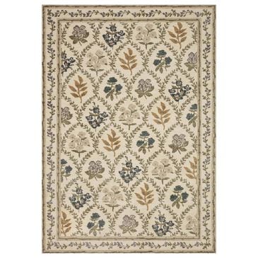 Rifle Paper Co. x Loloi Fiore FIO-04 5" x 7"10" Ivory Area Rug, , large