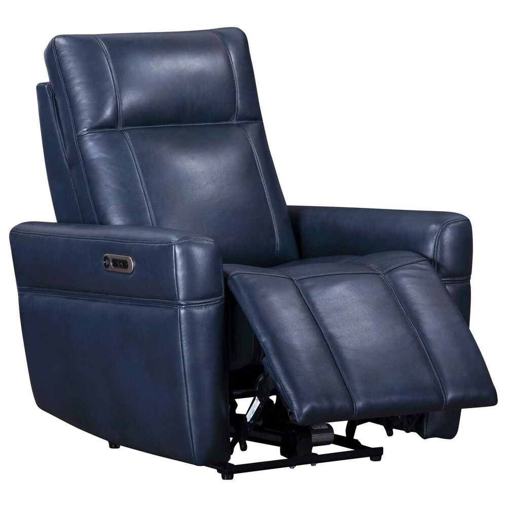 Simeon Collection Bradford Power Zero-Gravity Recliner in Steamboat Marine, , large