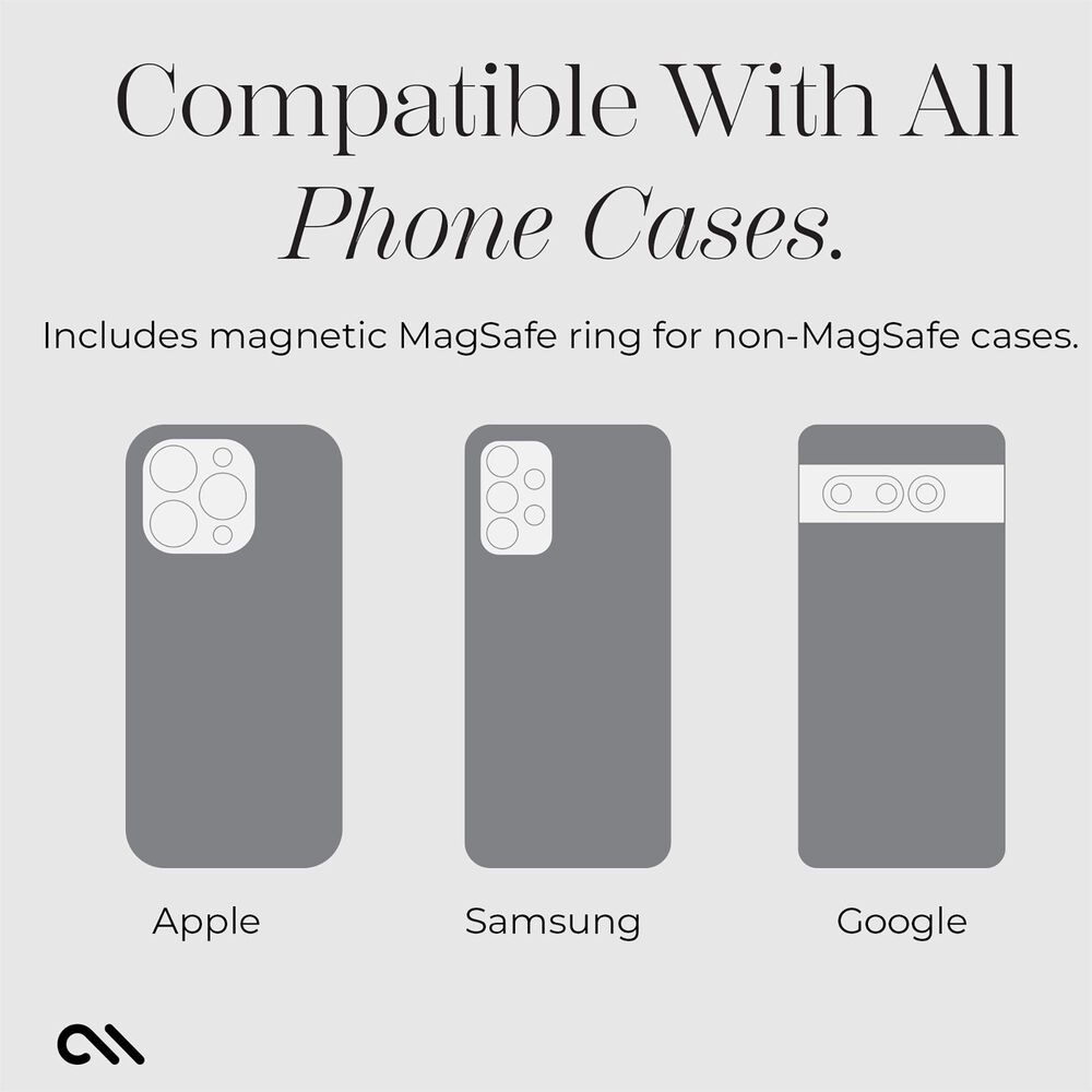 Case-Mate Stick It! MagSafe Suction Phone Mount in Midnight Black, , large
