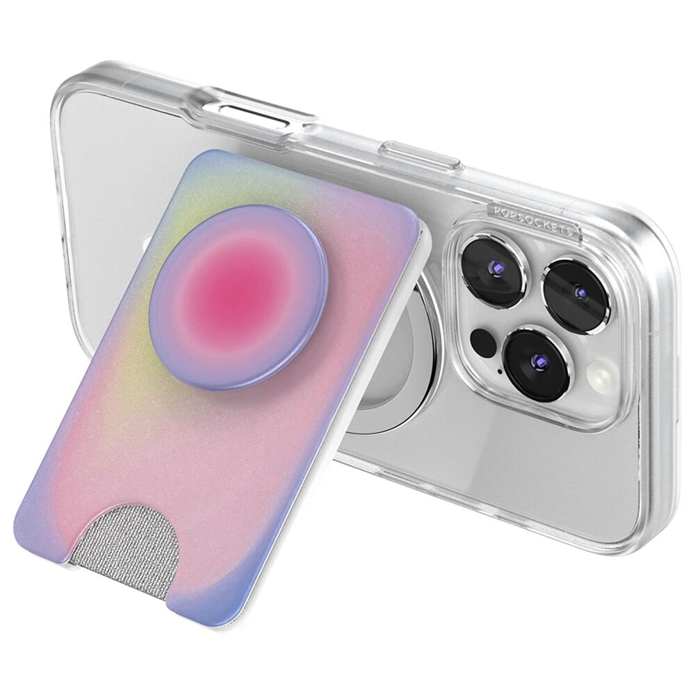 PopSockets MagSafe Kick-Out PopWallet Plus in Aura, , large