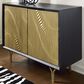 Ashley Tayner Accent Cabinet in Black and Gold, , large