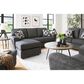 Ashley Cascilla Stationary Sofa Chaise in Slate, , large