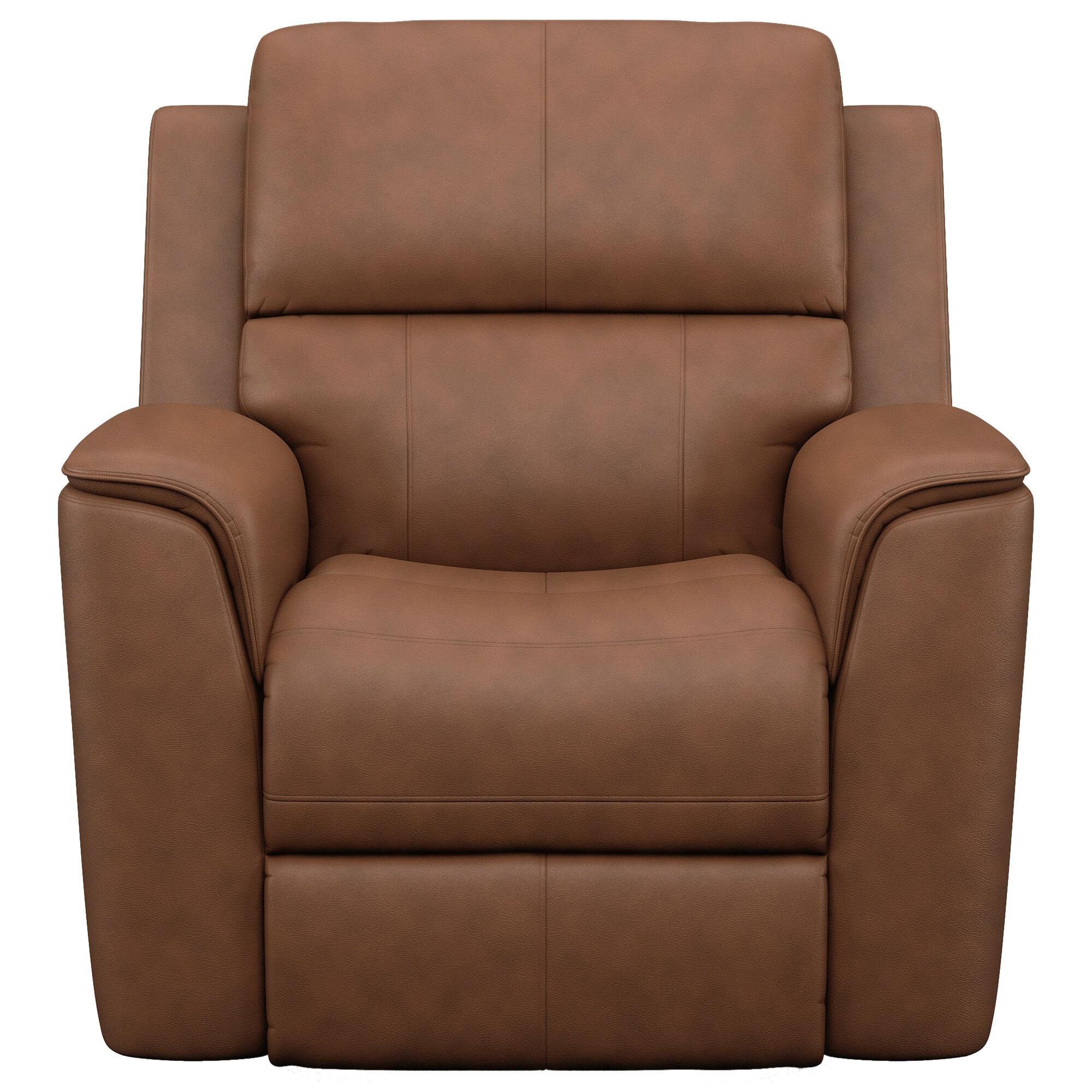 Caramel colored online recliner