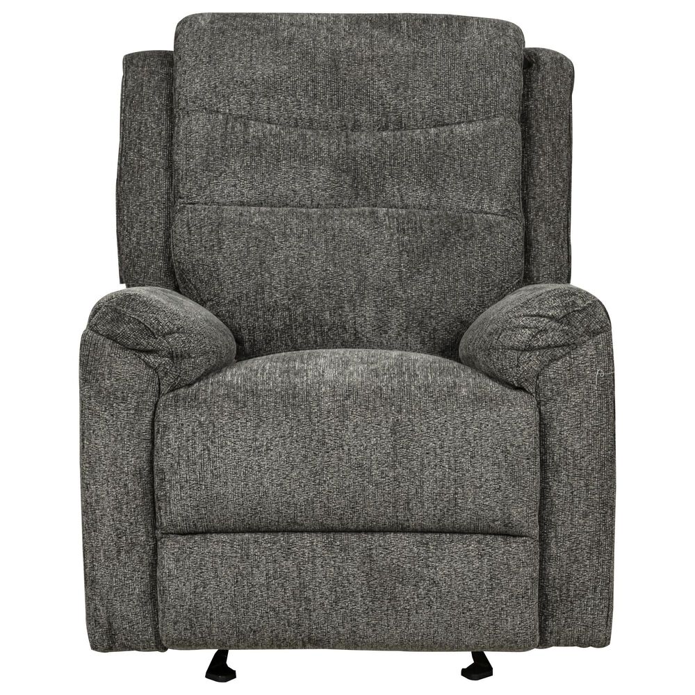 Northwestern Abington Glider Recliner in Charcoal, , large