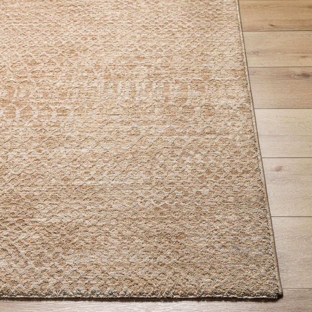 Surya Masterpiece MPC-2302 Beige, Tan and Medium Brown 2&#39;7&quot; x 7&#39;3&quot; Runner, , large