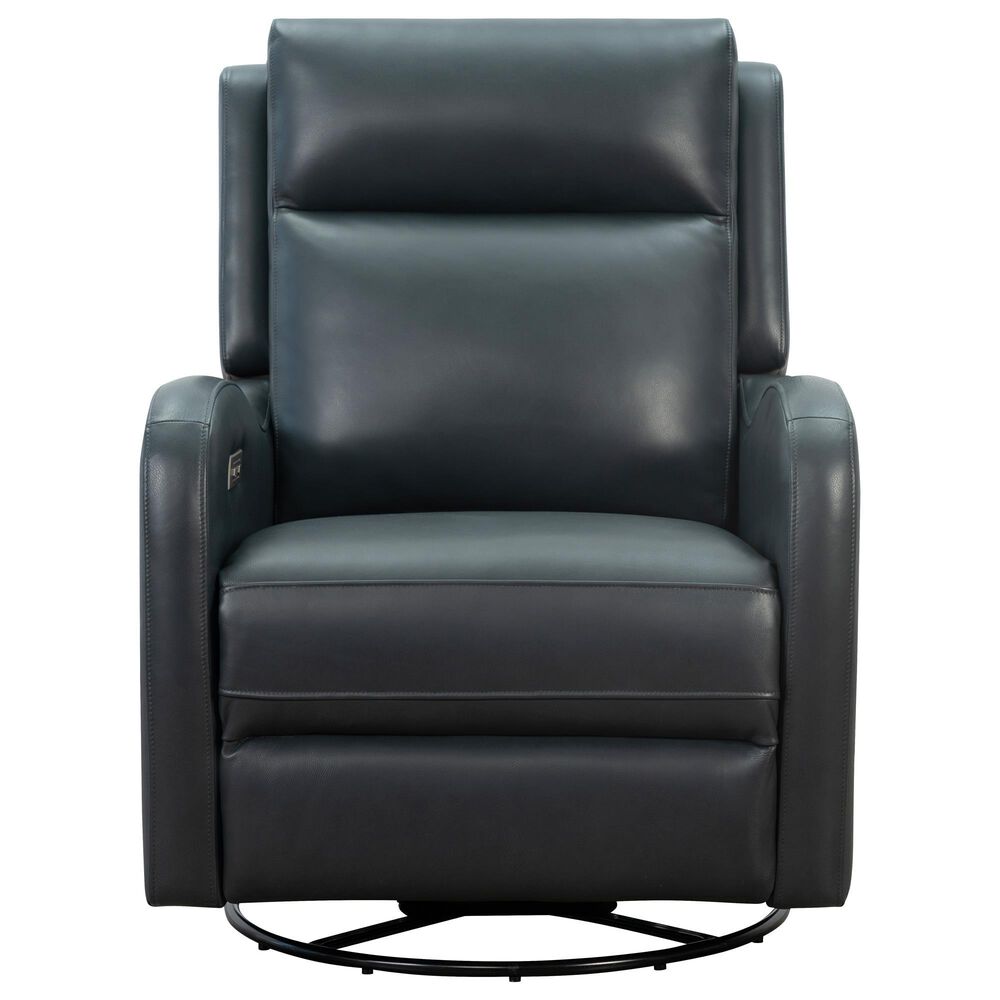 Barcalounger Carrie Swivel Glider in Dark Blue, , large