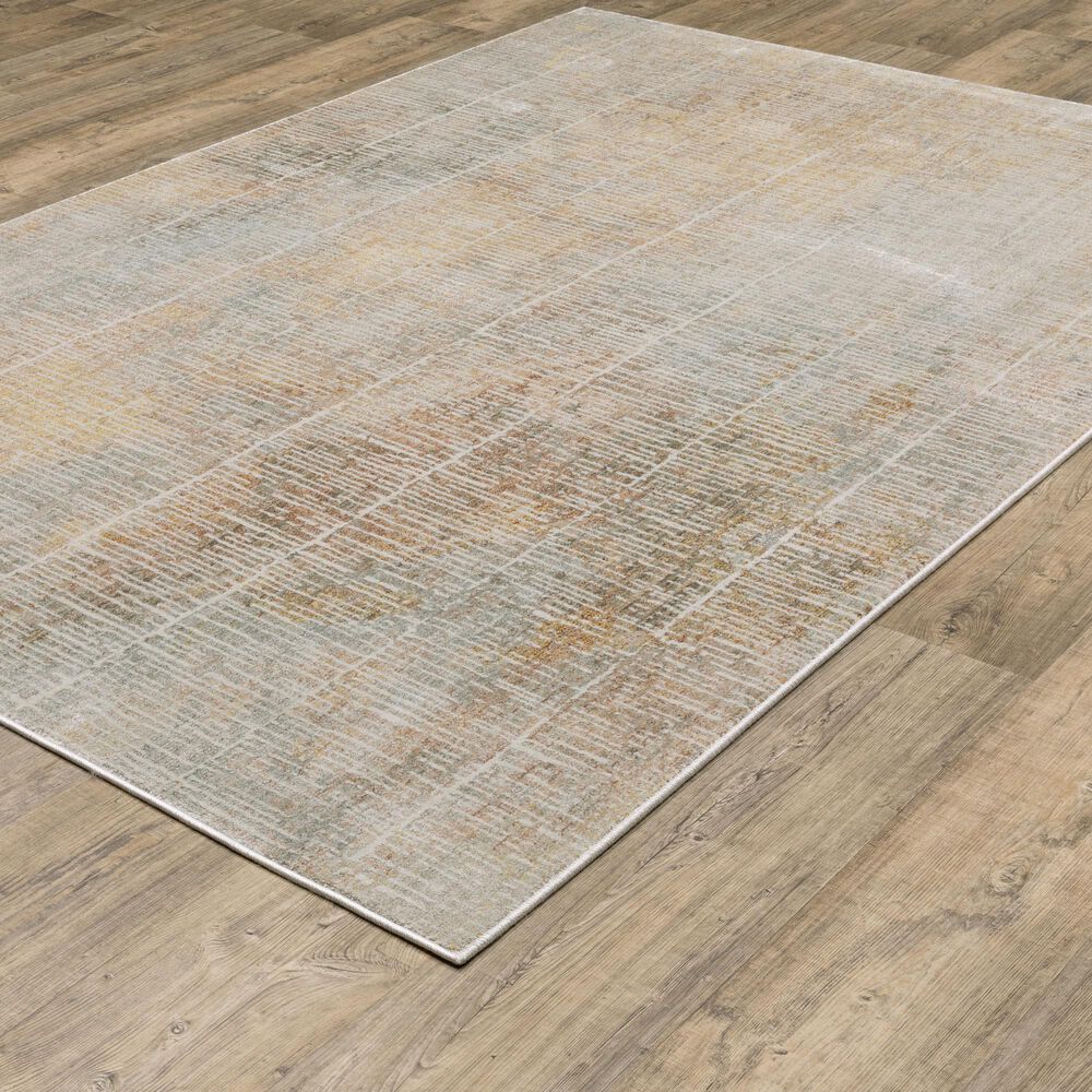 Oriental Weavers Mallory MAL09 Beige and Multicolor 3&#39;3&quot; x 5&#39; Area Rug, , large
