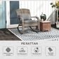 Hearth and Haven Outdoor Adirondack Rocking Chair in Gray, , large