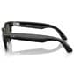 Rayban Glasses Headliner Gen 2 High Bridge Fit Sunglasses with Green Lenses in Shiny Black, , large