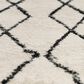 Amer Rugs Aspen 2" x 3" Cream and Gray Area Rug, , large