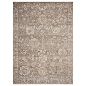 Magnolia Home Pace Taupe and Wheat 5"3" x 7"6" Area Rug, , large