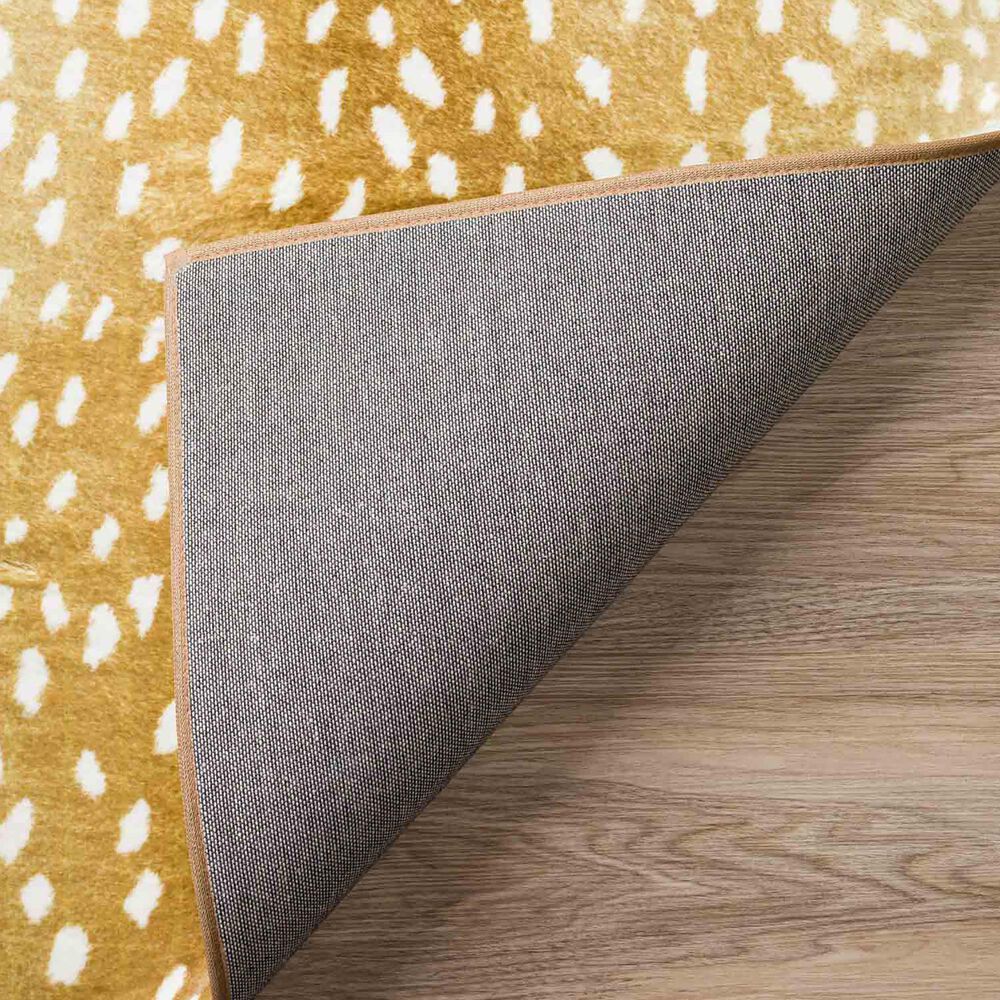Dalyn Rug Company Akina AK3 3&#39; x 5&#39; Gold Area Rug, , large