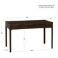 Linon Home Decor Wilcox Writing Desk in Espresso, , large