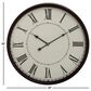 Maple and Jade 20" Wall Clock in Black and White, , large