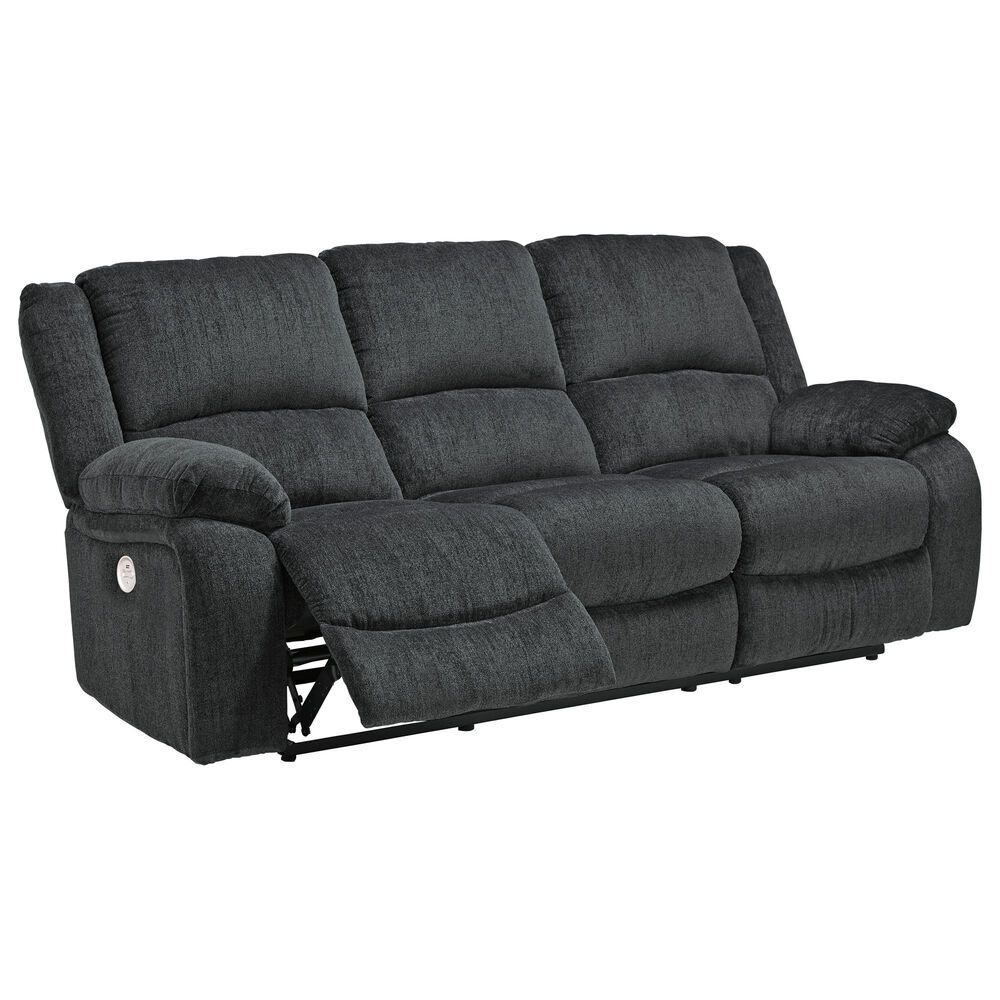 Ashley Draycoll Power Reclining Sofa in Slate, , large
