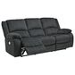 Ashley Draycoll Power Reclining Sofa in Slate, , large