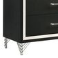 Coaster Tisdall and Lucia 5-Piece Queen Bedroom Set in Black and Chrome, , large