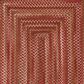 Capel Homecoming 0048-500 3" Square Rosewood Red Area Rug, , large