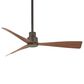 Minka-Aire Simple 44" Indoor/Outdoor Ceiling Fan in Oil Rubbed Bronze, , large