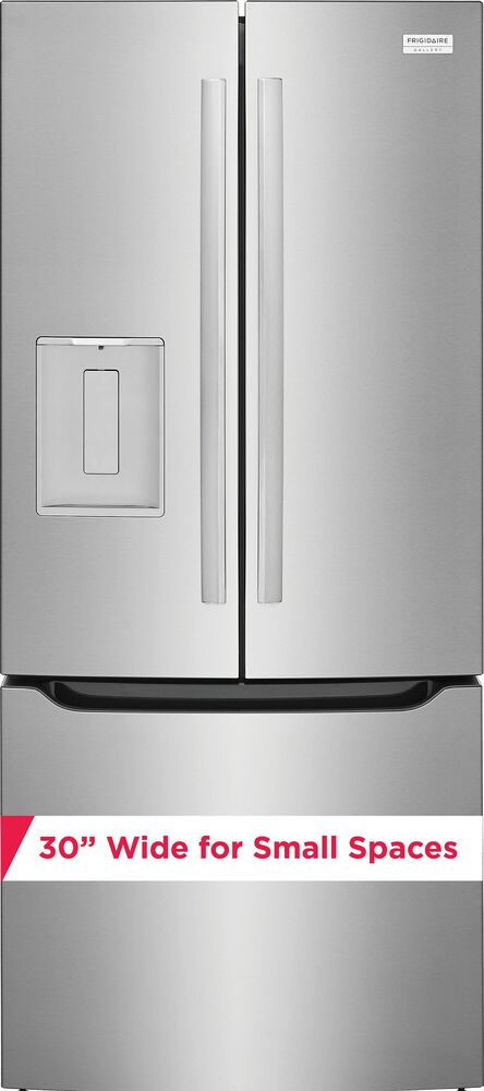 Frigidaire Gallery 20 Cu. Ft. Standard-Depth French Door Refrigerator in Stainless Steel, , large