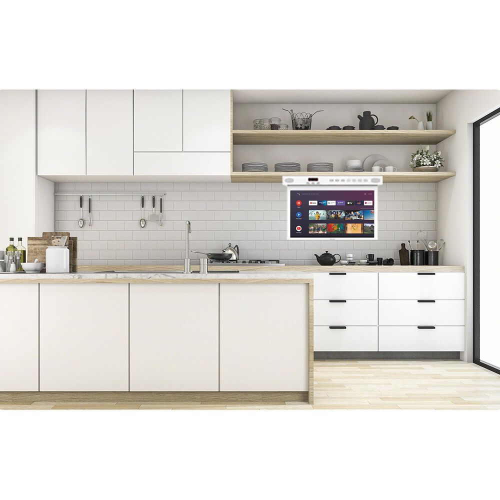 Sylvox 15.6" Smart Under TV for Kitchen in White Shop NFM