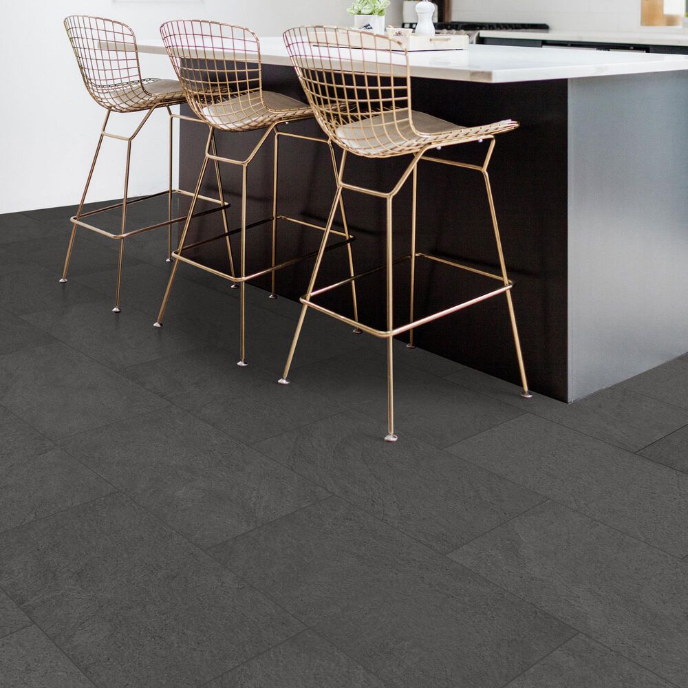 Shaw Paragon Tile Plus Charcoal 12&quot; x 24&quot; Luxury Vinyl Tile, , large