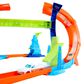 Hot Wheels Stunt Tracks Corkscrew Jump Champion Track Set with 1:64 Scale Vehicle, , large