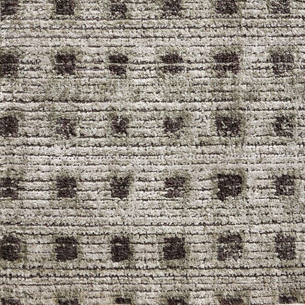 Loloi Bleecker Silver and Charcoal 9&#39;2&quot; x 13&#39; Area Rug, , large