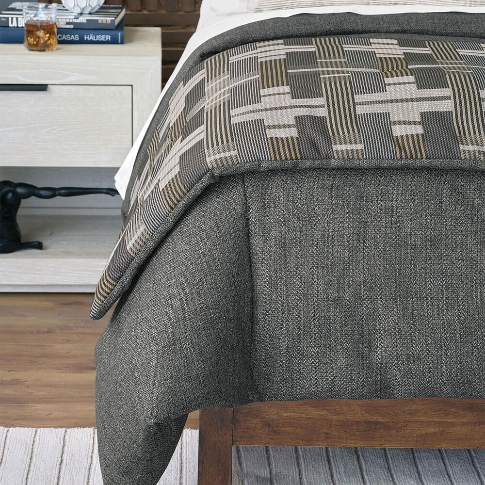 Eastern Accents Enoch King Duvet Cover in Grigio Smoke, , large