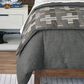 Eastern Accents Enoch King Duvet Cover in Grigio Smoke, , large