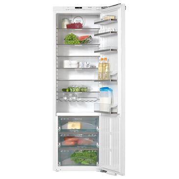 Miele 24" Refrigerator Right Hinge with Bottom Mount Freezer in Stainless Steel, , large