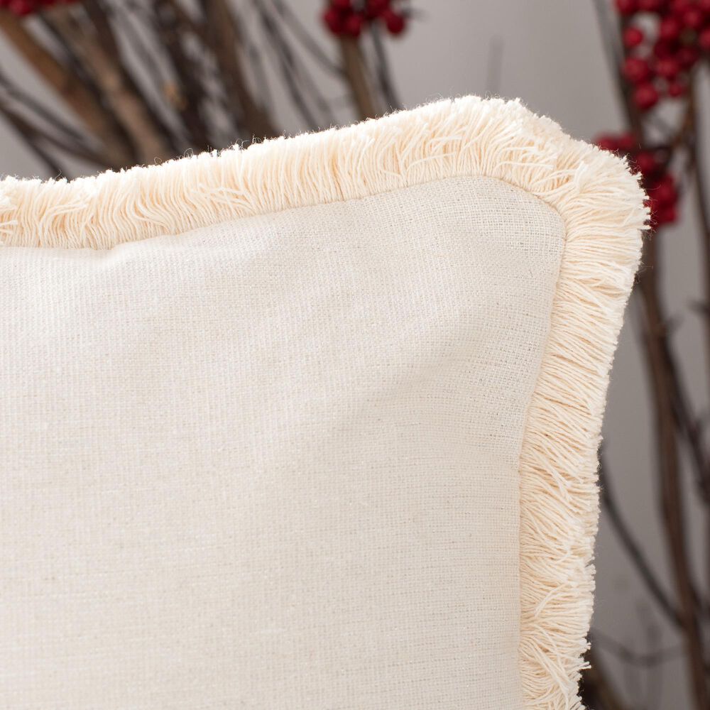 Safavieh Rinley 18&quot; Pillow in Gray and White, , large