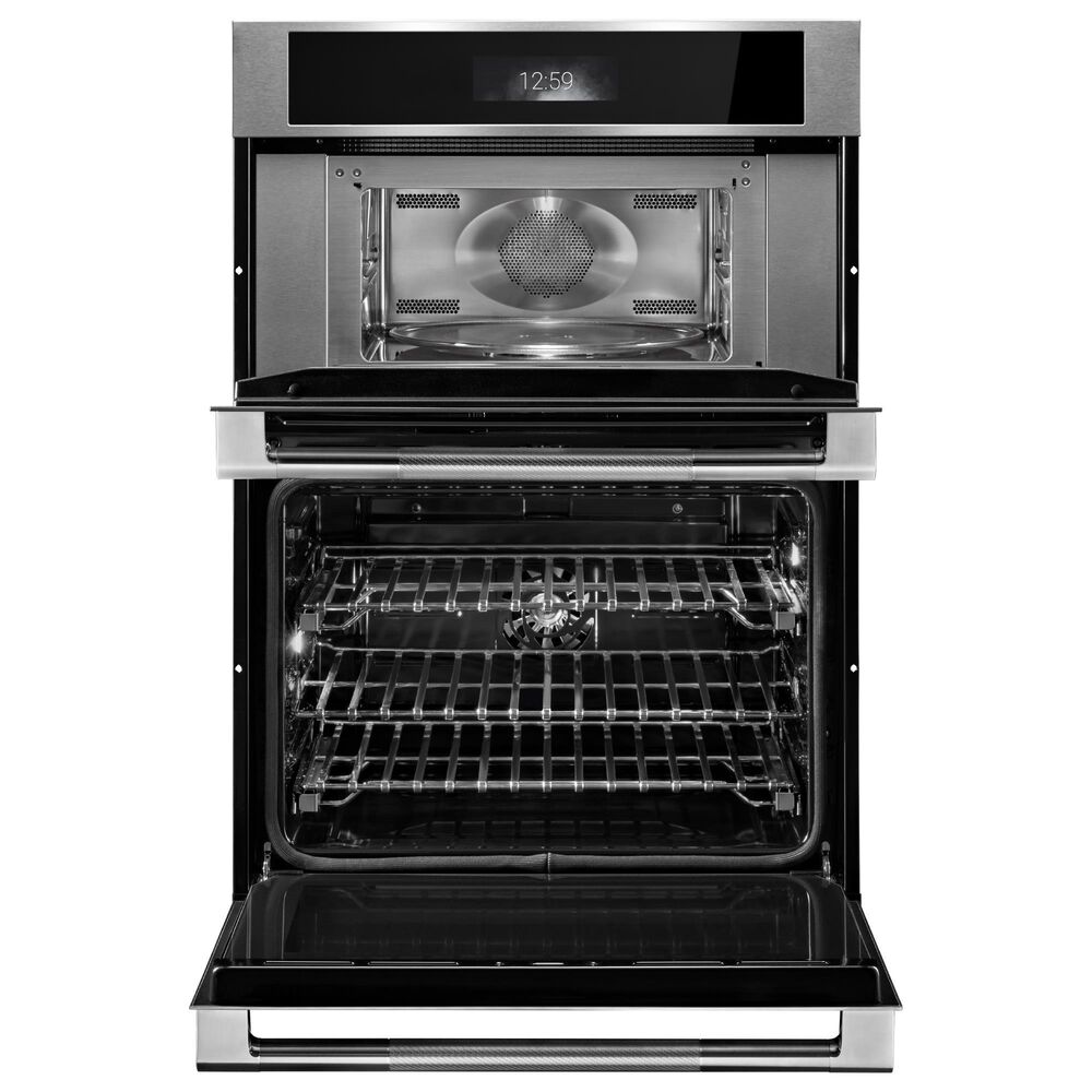 JennAir Rise 30" Smart Microwave Wall Oven Combination with MultiMode in Stainless Steel, , large