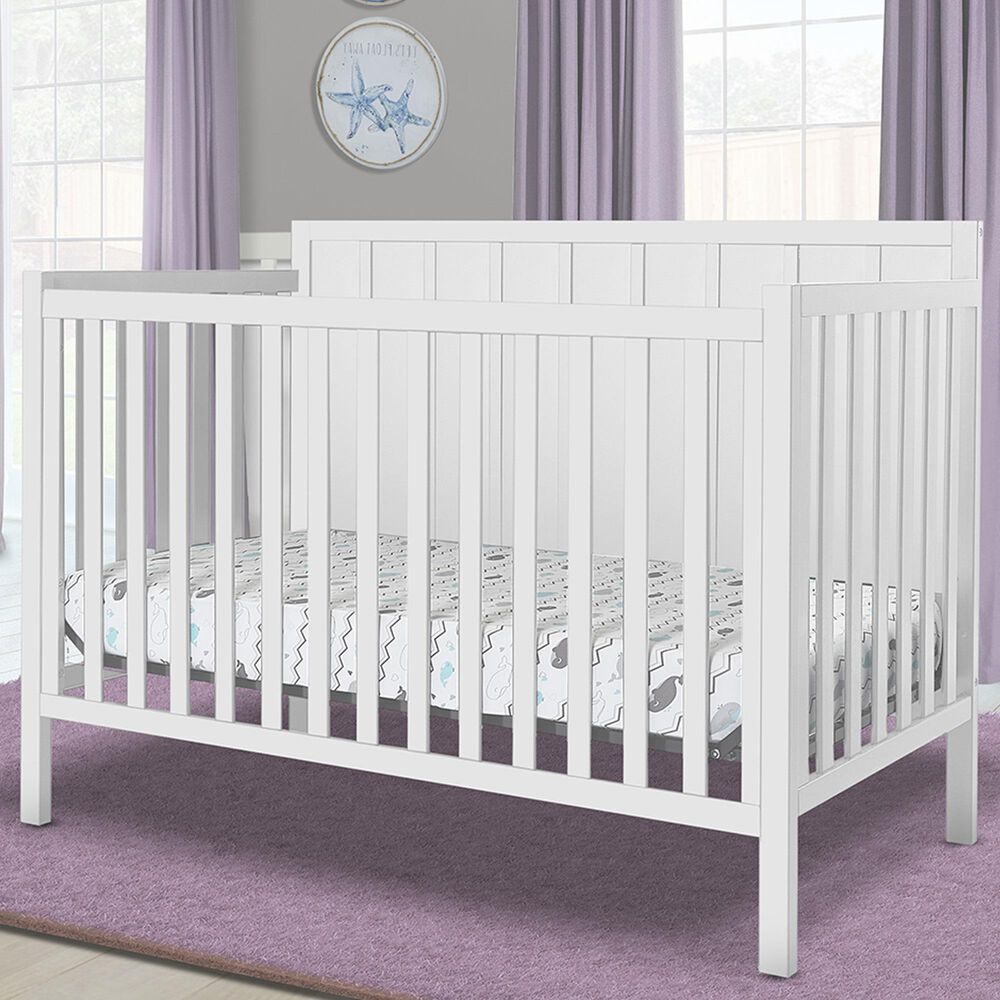 Sorelle Essex 4In1 Convertible Crib in White NFM