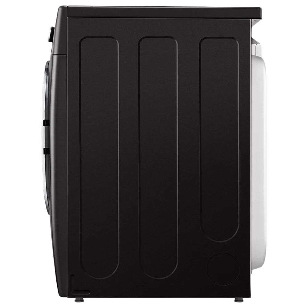 LG 5.0 Cu. Ft. Front Load Washer and 7.4 Cu. Ft. Electric Dryer with TurboWash 360 Laundry Pair in Black Steel, , large