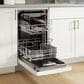 Bosch 300 Series 18" Built-In Smart Dishwasher with 5 Wash Cycles in White, , large