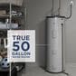 GE Appliances 50-Gallon Smart Short Electric Water Heater in Gray, , large