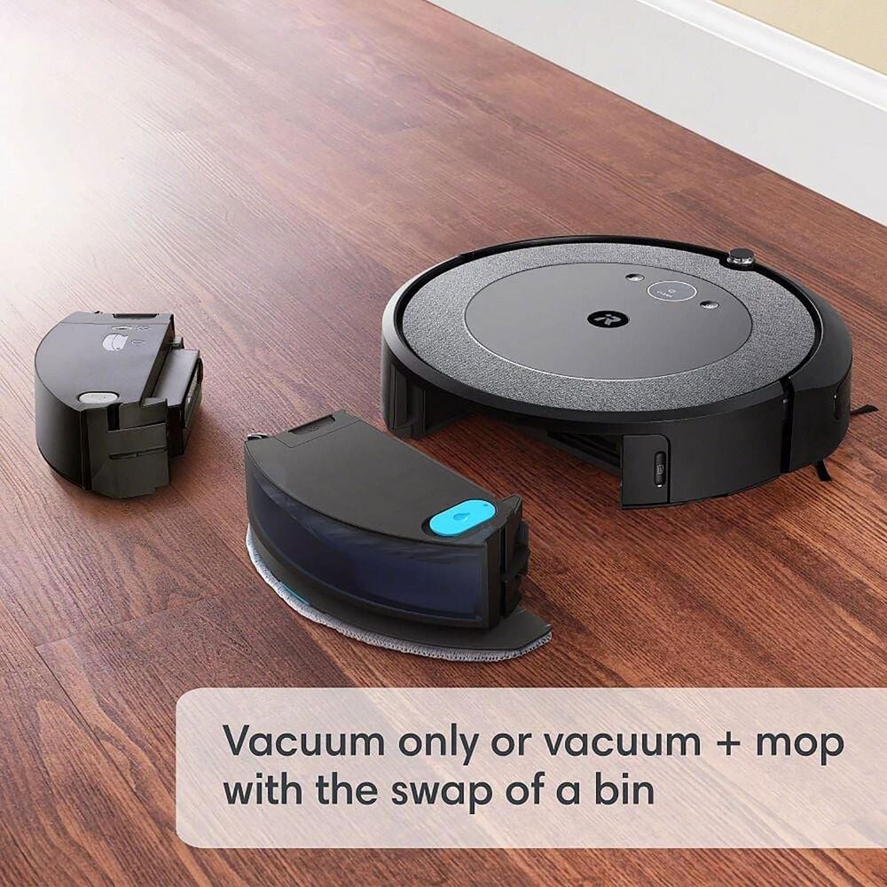 iRobot Roomba Combo i5 Robot Vacuum and Mop in Black, , large