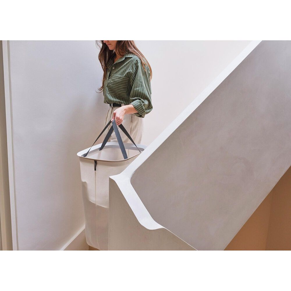 Joseph Joseph Tota One 60L Laundry Separation Basket in Ecru, , large